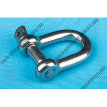 European Type Rigging Stainless Steel Large Dee Shackle